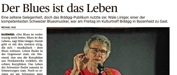 Toggenburger Tagblatt, 6. Juni 2016 und Wilerzeitung, 7. Juni 2016